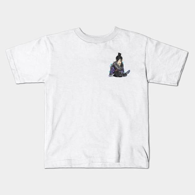 Painted Wraith Kids T-Shirt by Scruffy Designs